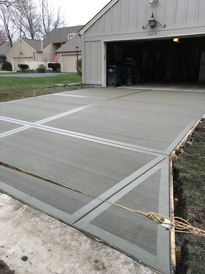 Garage floor leveling service